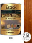 Estetik Clasic Lac pentru lemn ESTETIK DECKING&TERRACE 2.5L TEC podele si terase
