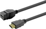 Vivolink Cablu prelungitor HDMI Tata - Mama 5 m, HDMI 2.0, 4K 60Hz, negru (PROKEYHDMIFM5B)
