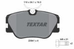 TEXTAR Set placute frana TEXTAR 2094102 (2094102) - turbochic