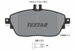 TEXTAR Set placute frana TEXTAR 2486901 (2486901) - turbochic