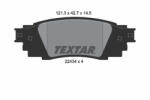 TEXTAR Set placute frana TEXTAR 2243401 (2243401) - turbochic
