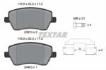 TEXTAR Set placute frana TEXTAR 2397302 (2397302) - turbochic