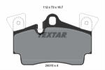 TEXTAR Set placute frana TEXTAR 2401001 (2401001) - turbochic