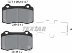TEXTAR Set placute frana TEXTAR 2574301 (2574301) - turbochic