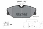 TEXTAR Set placute frana TEXTAR 2317203 (2317203) - turbochic