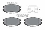 TEXTAR Set placute frana TEXTAR 2389105 (2389105) - turbochic