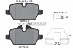 TEXTAR Set placute frana TEXTAR 2547801 (2547801) - turbochic