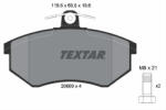 TEXTAR Set placute frana TEXTAR 2066921 (2066921) - turbochic