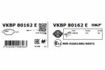 SKF Set placute frana fata SKF VKBP80162E (VKBP80162E)