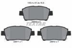 TEXTAR Set placute frana TEXTAR 2351002 (2351002) - turbochic
