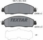 TEXTAR Set placute frana TEXTAR 2243901 (2243901) - turbochic