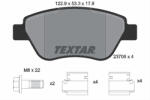 TEXTAR Set placute frana TEXTAR 2370503 (2370503) - turbochic