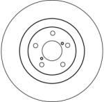 TRW Disc frana TRW DF4104 (DF4104) - turbochic