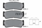 TEXTAR Set placute frana TEXTAR 2448801 (2448801) - turbochic