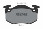 TEXTAR Set placute frana TEXTAR 2097401 (2097401) - turbochic