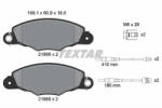 TEXTAR Set placute frana TEXTAR 2198804 (2198804) - turbochic