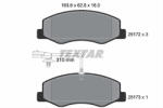 TEXTAR Set placute frana TEXTAR 2517201 (2517201) - turbochic