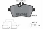 TEXTAR Set placute frana TEXTAR 2407701 (2407701) - turbochic