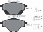 TEXTAR Set placute frana TEXTAR 2582701 (2582701) - turbochic
