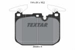 TEXTAR Set placute frana TEXTAR 2502801 (2502801) - turbochic