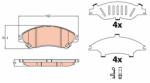 TRW Set placute frana fata TRW GDB3633 (GDB3633)