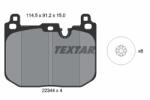TEXTAR Set placute frana TEXTAR 2234401 (2234401) - turbochic