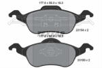 TEXTAR Set placute frana TEXTAR 2315402 (2315402) - turbochic