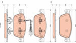 TRW Set placute frana spate TRW GDB1887 (GDB1887)