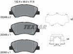 TEXTAR Set placute frana TEXTAR 2534801 (2534801) - turbochic