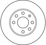 TRW Disc frana fata TRW DF4236 (DF4236)