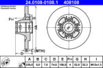 ATE Disc frana ATE 24.0108-0108.1 (24.0108-0108.1) - turbochic