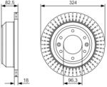 Bosch Disc frana BOSCH 0986479U29 (0986479U29)