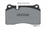 TEXTAR Set placute frana TEXTAR 2409801 (2409801) - turbochic