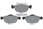 TEXTAR Set placute frana TEXTAR 2580401 (2580401) - turbochic