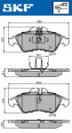 SKF Set placute frana fata SKF VKBP80254 (VKBP80254)