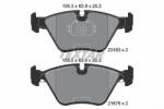 TEXTAR Set placute frana TEXTAR 2318302 (2318302) - turbochic