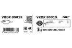 SKF Set placute frana fata SKF VKBP80019 (VKBP80019)