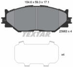 TEXTAR Set placute frana TEXTAR 2398301 (2398301) - turbochic