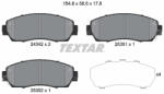 TEXTAR Set placute frana TEXTAR 2434201 (2434201) - turbochic