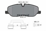 TEXTAR Set placute frana TEXTAR 2419101 (2419101) - turbochic