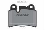 TEXTAR Set placute frana TEXTAR 2409701 (2409701) - turbochic