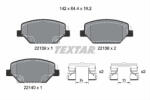 TEXTAR Set placute frana TEXTAR 2213901 (2213901) - turbochic