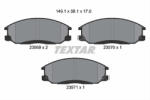 TEXTAR Set placute frana TEXTAR 2356901 (2356901) - turbochic
