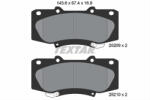 TEXTAR Set placute frana TEXTAR 2520901 (2520901) - turbochic