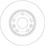 TRW Disc frana fata 280X24 TRW DF6072 (DF6072)