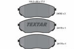 TEXTAR Set placute frana TEXTAR 2409201 (2409201) - turbochic