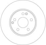 TRW Disc frana fata TRW DF4180 (DF4180)