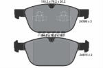 TEXTAR Set placute frana TEXTAR 2439901 (2439901) - turbochic