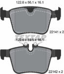 TEXTAR Set placute frana TEXTAR 2214101 (2214101) - turbochic