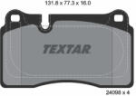 TEXTAR Set placute frana TEXTAR 2409803 (2409803) - turbochic